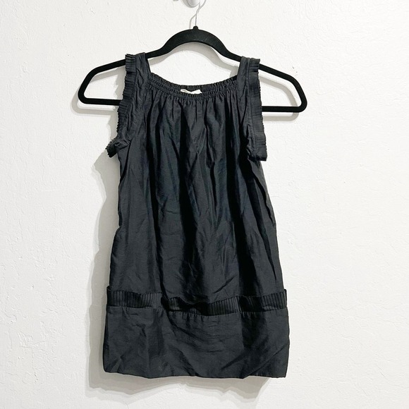 KIDS By Phillip Lim Pleated Sleeveless A Line Dress Sz 7 Black - Picture 1 of 6